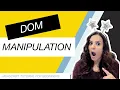 JavaScript Tutorial for Beginners Part 10 DOM Manipulation