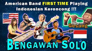 Download Alip Ba Ta Collab - Bengawan Solo (Gesang) - American Band FIRST TIME Playing Indonesian Keroncong‼️ MP3