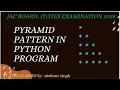 PYRAMID PATTERN IN PYTHON PROGRAM