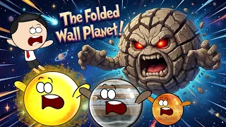 The Folded Wall Planet! | #aumsum #kids #science