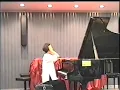 Maya Vasserman Anno 1999 - class of Prof M Boguslavsky M Mus graduation
