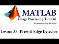 Lesson 35 Prewitt Edge Detection