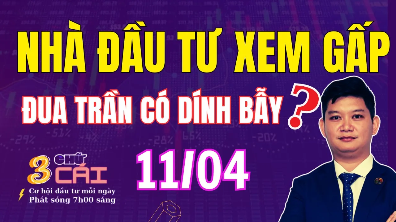 Outline Video Tầm soát cổ phiếu 3 chữ cái | Nhận định thị trường chứng khoán: Đua trần có dính bẫy