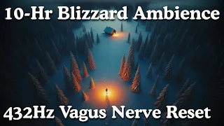 10 HR Sleepy POV | Finding A Sleepy Cabin | 432Hz Vagus Nerve Reset