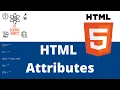 HTML Attributes href scr alt title style width and height