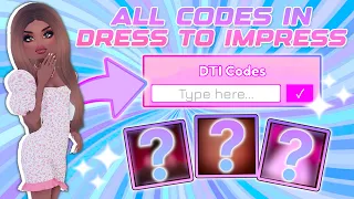 Download ALL WORKING CODES IN DRESS TO IMPRESS + NEW CODE! ⭐ | Roblox MP3