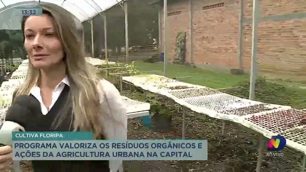 Programa valoriza os resíduos orgânicos e ações da agricultura urbana em Florianópolis