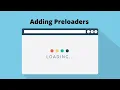 How to add preloader in Website Using gif file