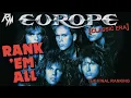 Download Lagu EUROPE: Albums Ranked (From Worst to Best) - Rank 'Em All [Classic Era]