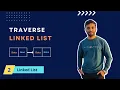 Traverse Linked list in c Learn how to traverse a linked list in c Linked List part 2