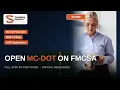 Open MC-DOT on FMCSA in 30 minutes Full Guide