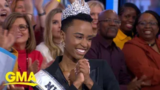 miss universe breaks barriers and goes viral l gma