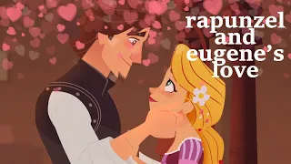 rapunzel and eugene being in love tangled the series season 1