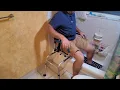 Loyoda Sliding Shower Chair Tub Transfer Bench with Swivel Seat
