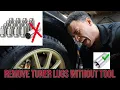 How to Remove Lug Nuts Without A Key without damaging them
