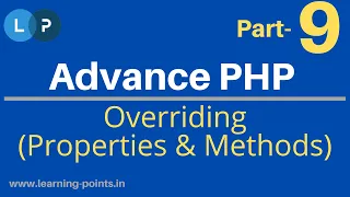 Overriding Methods Properties Object Oriented Concept Advance PHP Tutorial Learning Points