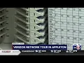 Verizon showcases their service operations with special network tour