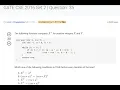 GATE 2016CSE C PROGRAMMING Which condition is TRUE before every iteration of loop exp int X int Y