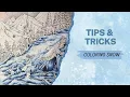 How to Color Snow in Adult Coloring Books