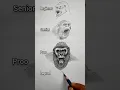 how to draw King Kong ArtwithBir - 9