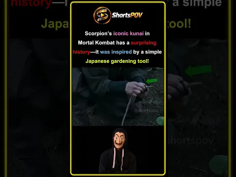 Scorpion’s Kunai Has a Surprising Origin! 🔥 #movie