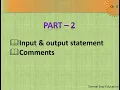 TN 12th computer science chapter - 5 part 2 Python statement comments