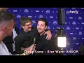 Andor The Mandalorian Interviews with Diego Luna Pedro Pascal