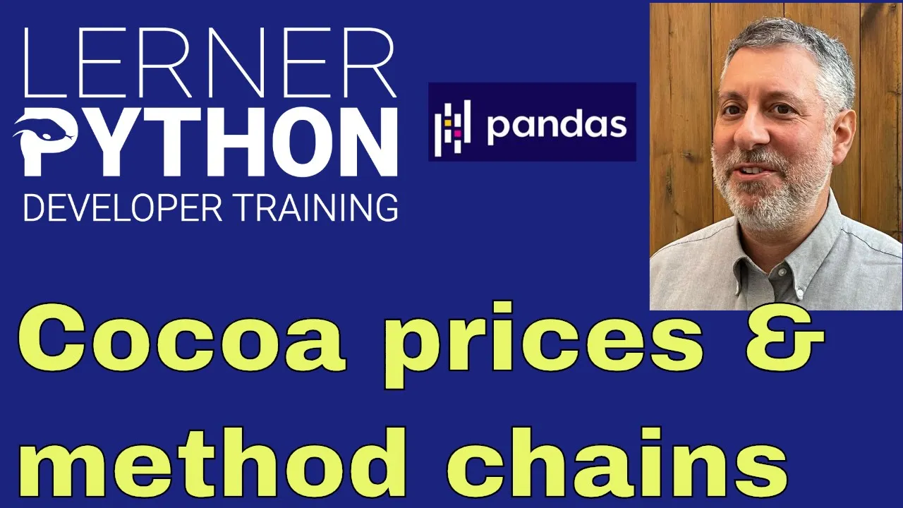 Tracking cocoa (and other commodity prices) with Pandas and Seaborn