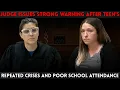 Judge Catherine Sala Warns Mom After Child s School Crisis as Court Considers QRTP Placement Options