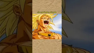 برولي هو أول شخص تحول للسوبر سايان 