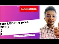 For Loop in java How for loop in java works loops in java Trick of for loop in marathi