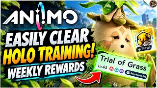 How to Beat Trial of Grass Challange Mode EASY in Aniimo! ~FULL RUN WALKTHROUGH~