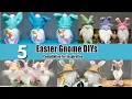 5 DIY Easter Gnome Compilation for Inspiration No Sew Spring Gnome