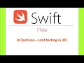 SWIFT IOS Unit testing TestCases - XCTestCase