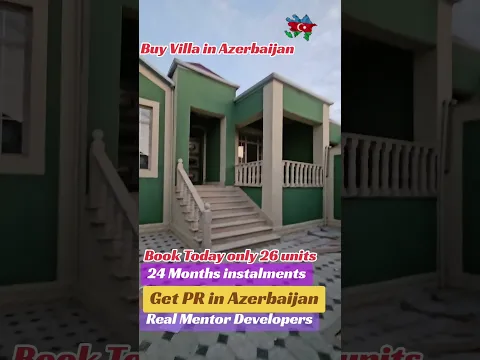 buy house and get life time property residence in Azerbaijan