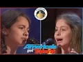 Laura Bretan and Emanne Beasha singing Vincero America s Got Talent