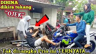 dihina dikira tukang ojek tak disangka pria ini ternyata