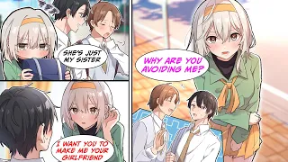 Manga Dub My new step sister loves me and when I denied any romance she RomCom