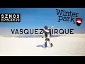 skiing the VASQUEZ CIRQUE at WINTER PARK vanlife colorado