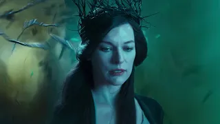 nimue the blood queen all scenes powers hellboy 2019 