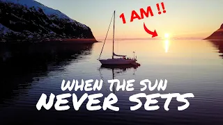 24 hours where the sun never sets – Sailing Alluring Arctic [ep18]