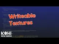 Kohi Writeable textures Vulkan Game Engine Series