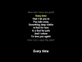 How Can I Ease The Pain (Lyrics) - Lisa Fischer