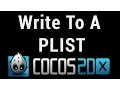 Cocos2d-x C - Writing To A PLIST