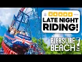Download Lagu Visiting Blackpool Pleasure Beach LATE NIGHT RIDING