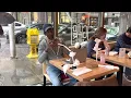 Magic Napkin Man Powell s Bookstore in Portland Oregon