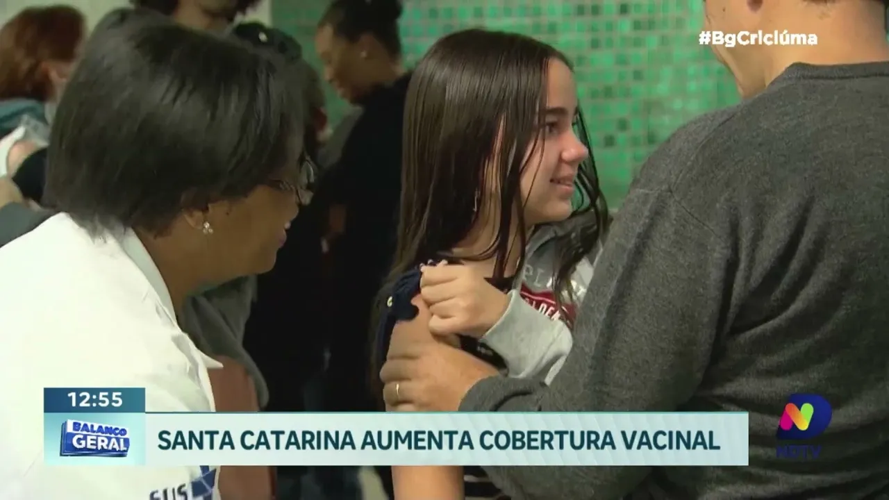 Vacinas em dia: aumento expressivo na cobertura vacinal em Santa Catarina