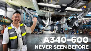 Inside Lufthansa Technik: The Last A340-600 Heavy Maintenance Check