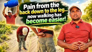 Suffering from Pain, Now Seen Running Without Difficulty!_Back & Leg Pain Relief Story |