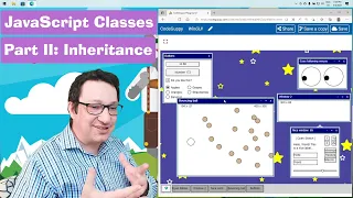JavaScript tutorial JavaScript Classes OOP Inheritance Coding course for beginners